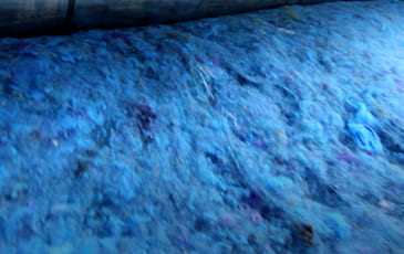 Opened fibers